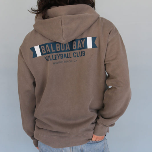 BURGEE ZIP FRONT HOODIE