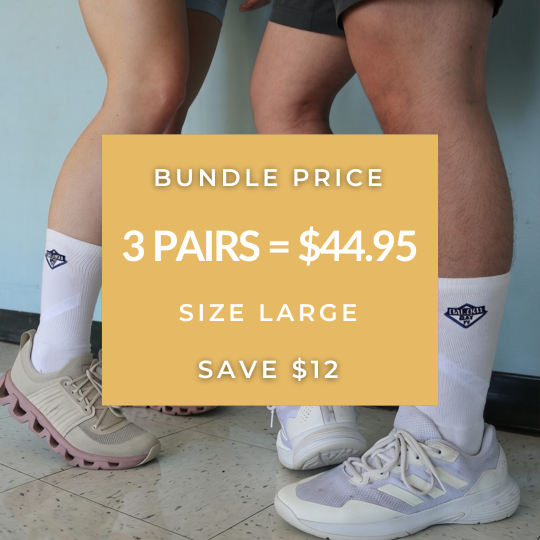 3 PACK SOCKS - LG